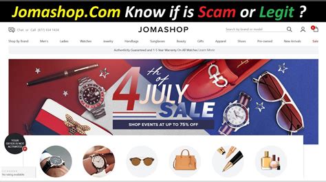 how is jomashop legit.